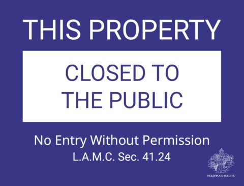 No Trespassing Sign